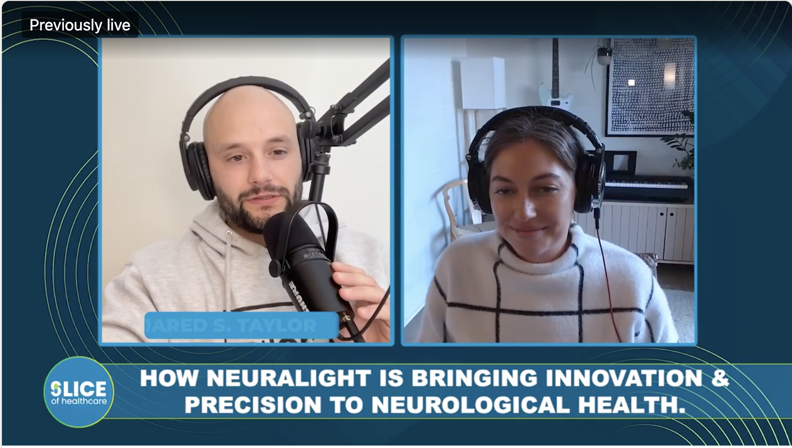 Listen to NeuraLight’s Chief Commercial Officer on the Slice Of Healthcare Podcast